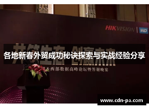 各地新春外贸成功秘诀探索与实战经验分享